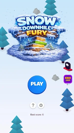 Snow Downhill Fury Screenshot 1