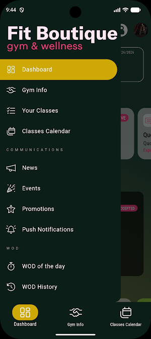 Fit Boutique Screenshot 1
