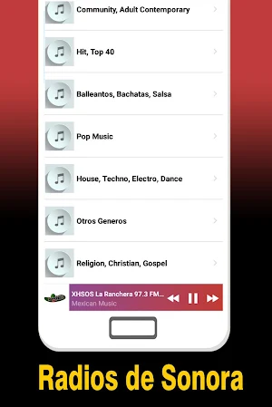 Radios de Sonora Screenshot 2