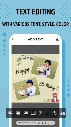 Birthday Collage Photo Maker Screenshot 0
