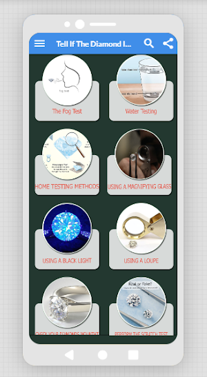 Tell if the Diamond is Real Screenshot 0