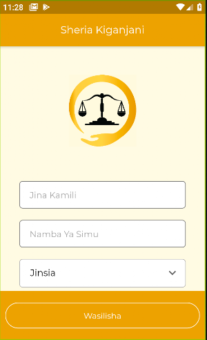 Sheria Kiganjani Screenshot 0