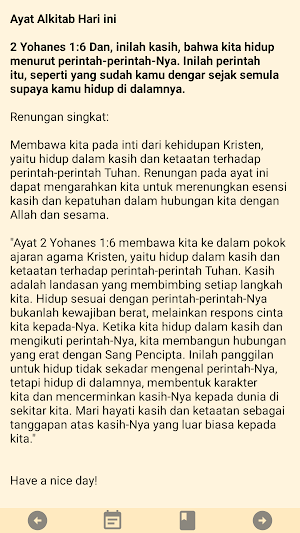 Ayat Alkitab Harian + Renungan Screenshot 0