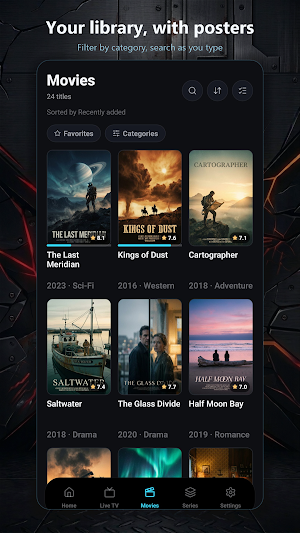 IPTV Deck: Player & TV Guide Screenshot 3