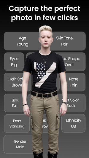 Human:AI Human Model Generator Screenshot 2