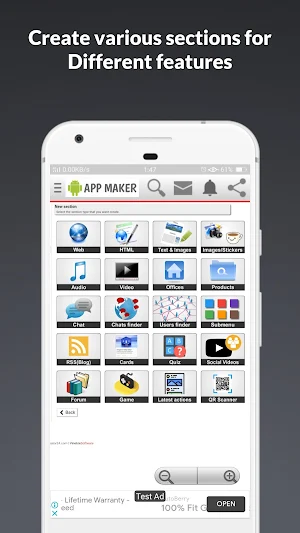 App Maker : The Android App Builder Screenshot 0