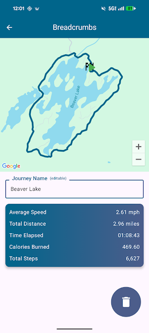 Breadcrumbs – Trail Mapper Screenshot 2