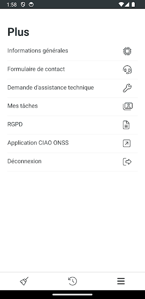 Integrix® Pointage - CIaO Screenshot 1