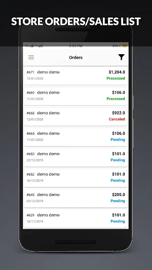 Opencart Mobile Application for Admin - OC M-App Screenshot 3