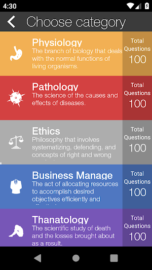 Funeral Service Exam StudyToken Screenshot 2