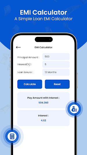 Loan Pay - EMI Loan Calculator Screenshot 0