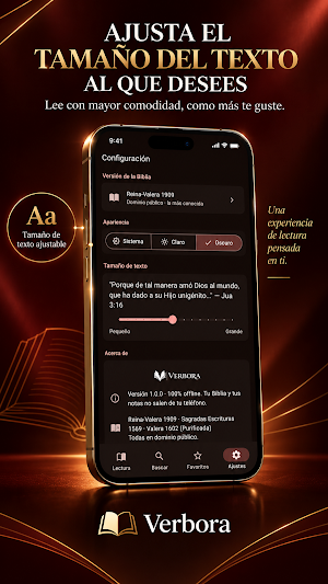 Verbora: Tu Biblia en Español Screenshot 3
