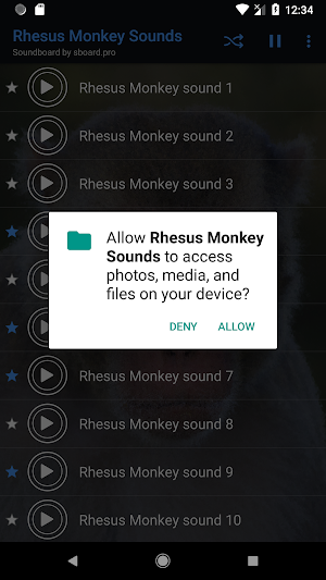 Rhesus Monkey Sounds ~ Sboard.pro Screenshot 1