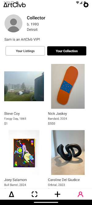 ArtClvb Screenshot 1