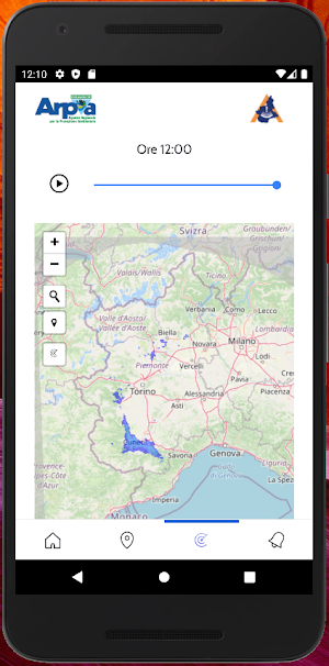 #allertameteoPIE Screenshot 3