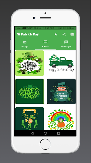 Happy Saint Patricks Day Cards Screenshot 0