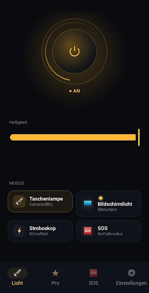 Flashlight – SOS Morse Compass Screenshot 1
