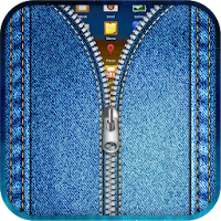 Jeans Zipper Lock Screen