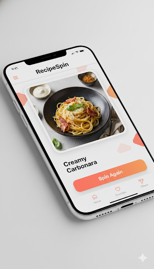 RecipeSpin - Tap to Cook! Screenshot 0