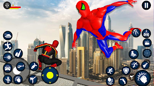 Spider Rope Hero - Spider city Screenshot 0