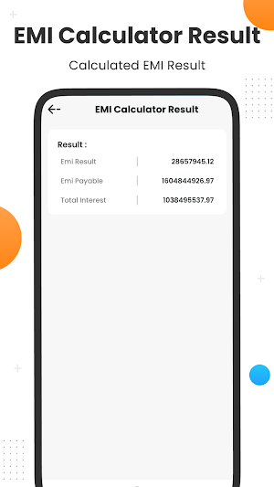 CashLoan - Loan EMI Calculator Screenshot 1
