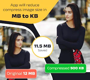 Photo Compressor MB to KB Screenshot 0
