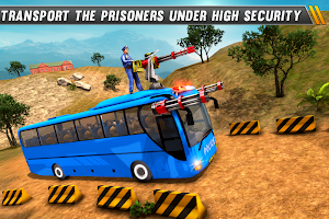 Police Bus Shooting -Police Plane Prison Transport Screenshot 1