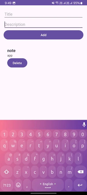 Note App Screenshot 1