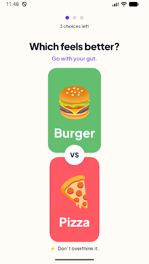 Choice Tray Screenshot 2