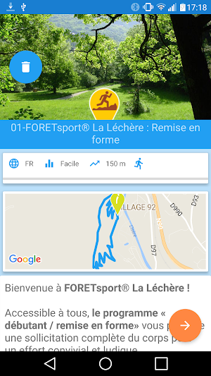 FORETsport La Léchère Screenshot 2