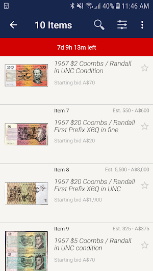 Eureka Auctions Screenshot 1