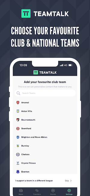 TEAMtalk - football transfer Screenshot 3