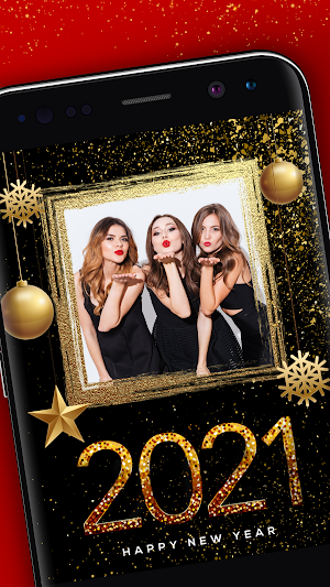 2021 New Year Photo Frames 🎁 Screenshot 0