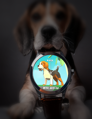 Beagle Watch Face Screenshot 2