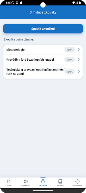 Test Drony A1-A3 - UAS Open Screenshot 1