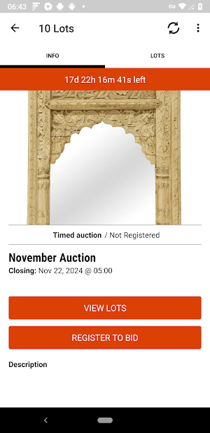Canterbury Auctions Screenshot 1