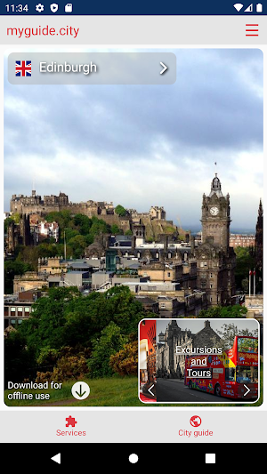 Edinburgh City Guide Screenshot 0