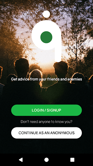 Fadeha - Anonymous messages Screenshot 0