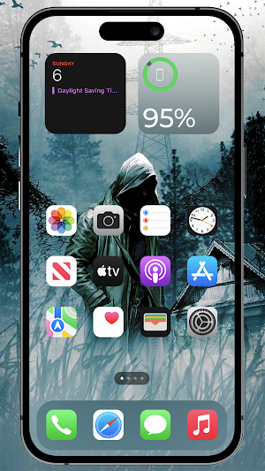 Launcher iPhone 15 Pro Max Screenshot 2