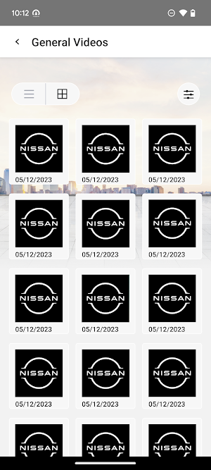 Nissan Intelligent Dash Cam Screenshot 2