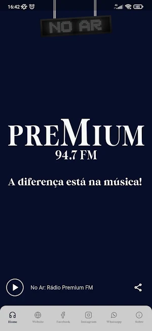 Rádio Premium FM Screenshot 1