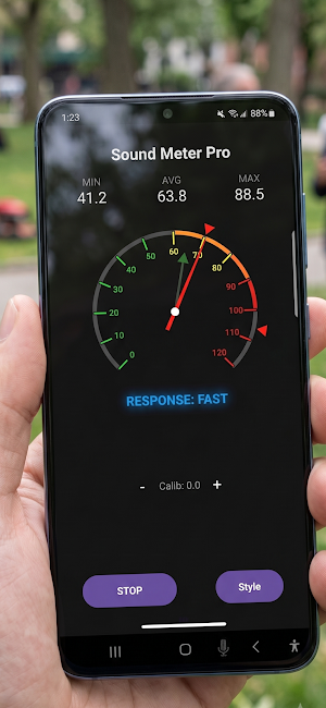 Sound Meter Pro Screenshot 0