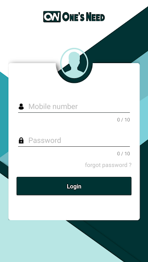Delivery  App - One's Need Screenshot 0