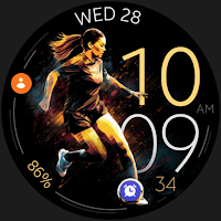 Women's Soccer Watch Face