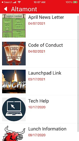 Altamont High School Screenshot 2
