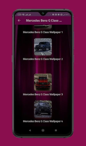 Mercedes BenzG Class Wallpaper Screenshot 3