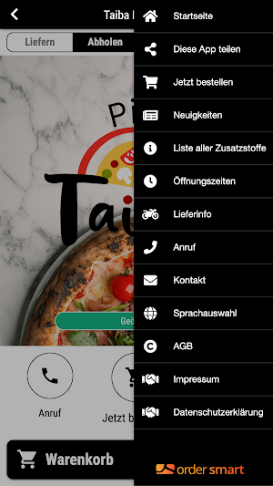 Taiba Pizzeria Screenshot 2