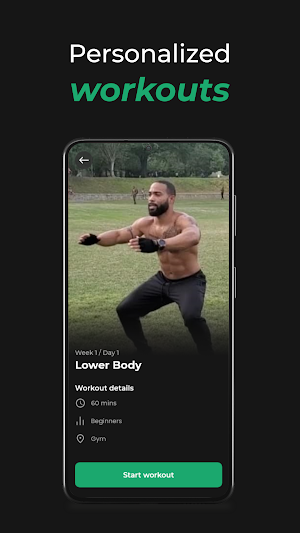 T. Walt Fitness Screenshot 2