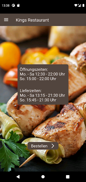 Kings Restaurant Screenshot 1