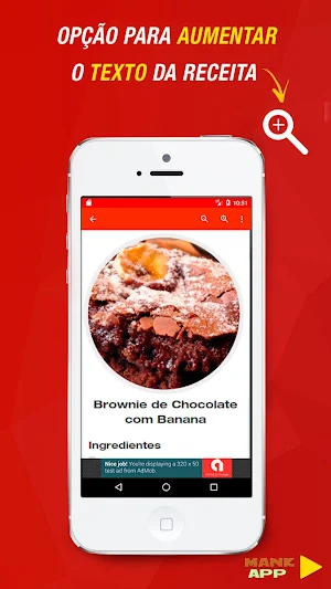Receitas de Brownie Screenshot 2